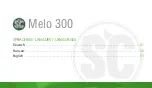 Preview for 2 page of SC Melo 300 User Manual