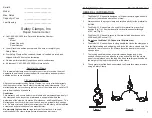 Предварительный просмотр 2 страницы SC VL-Channel Owner'S Manual