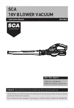 Предварительный просмотр 1 страницы SCA CBV18LD Instruction Manual