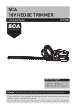 SCA CHT18WD Instruction Manual preview