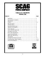 Preview for 3 page of Scag Power Equipment 48A-17KA Operator'S Manual