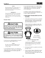 Предварительный просмотр 14 страницы Scag Power Equipment 52B-22CH Operator'S Manual