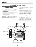 Preview for 14 page of Scag Power Equipment 70001, 79999 Operator'S Manual