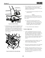 Предварительный просмотр 31 страницы Scag Power Equipment 70001, 79999 Operator'S Manual