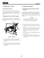 Предварительный просмотр 40 страницы Scag Power Equipment 70001, 79999 Operator'S Manual