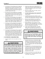 Preview for 11 page of Scag Power Equipment CHEETAH II Operator'S Manual