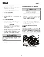 Предварительный просмотр 26 страницы Scag Power Equipment CHEETAH II Operator'S Manual