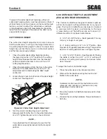 Предварительный просмотр 37 страницы Scag Power Equipment CHEETAH II Operator'S Manual