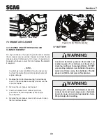 Предварительный просмотр 46 страницы Scag Power Equipment CHEETAH II Operator'S Manual