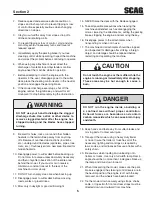 Preview for 11 page of Scag Power Equipment CHEETAH SCZ SCZ61V-31FX Operator'S Manual