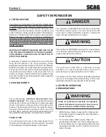 Preview for 7 page of Scag Power Equipment Cheetah SCZ48V-22FX Operator'S Manual