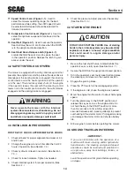 Preview for 18 page of Scag Power Equipment Cheetah SCZ48V-22FX Operator'S Manual