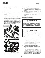 Предварительный просмотр 28 страницы Scag Power Equipment Cheetah SCZ48V-22FX Operator'S Manual