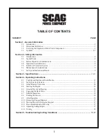 Preview for 3 page of Scag Power Equipment FREEDOM Z SFZ Operator'S Manual
