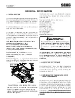 Preview for 5 page of Scag Power Equipment FREEDOM Z SFZ Operator'S Manual