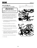 Предварительный просмотр 26 страницы Scag Power Equipment FREEDOM Z SFZ Operator'S Manual