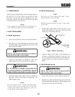 Предварительный просмотр 37 страницы Scag Power Equipment FREEDOM Z SFZ Operator'S Manual