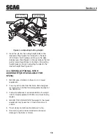 Preview for 22 page of Scag Power Equipment Freedom Z SFZ36-18FS Operator'S Manual