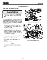 Preview for 26 page of Scag Power Equipment Freedom Z SFZ48-26BS Operator'S Manual