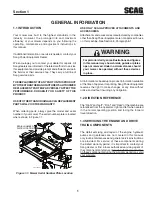 Preview for 5 page of Scag Power Equipment Freedom Z SFZ52-27BS Operator'S Manual