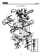 Предварительный просмотр 44 страницы Scag Power Equipment Freedom Z SFZ52-27BS Operator'S Manual