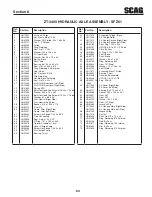 Preview for 67 page of Scag Power Equipment Freedom Z SFZ52-27BS Operator'S Manual