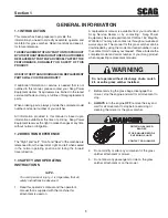 Preview for 3 page of Scag Power Equipment GC-2B Operator'S Manual