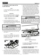 Preview for 4 page of Scag Power Equipment GC-2B Operator'S Manual