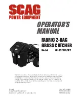 Предварительный просмотр 1 страницы Scag Power Equipment GC-SFZ Operator'S Manual