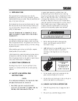 Preview for 3 page of Scag Power Equipment GC-STT-CSV Operator'S Manual