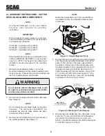 Preview for 4 page of Scag Power Equipment GC-VRII Operator'S Manual