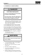 Предварительный просмотр 15 страницы Scag Power Equipment Giant-Vac LBX15-EX27 Operator'S Manual