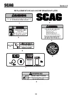 Preview for 62 page of Scag Power Equipment H2700001 Operator'S Manual