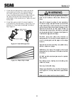 Preview for 14 page of Scag Power Equipment II STTII-72V-25KBD Operator'S Manual