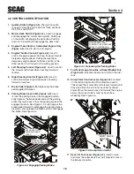 Предварительный просмотр 22 страницы Scag Power Equipment II STTII-72V-25KBD Operator'S Manual