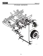 Предварительный просмотр 76 страницы Scag Power Equipment II STTII-72V-25KBD Operator'S Manual