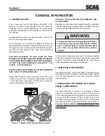 Preview for 5 page of Scag Power Equipment Liberty Z SZL36-18FR Operator'S Manual