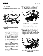 Preview for 14 page of Scag Power Equipment Magnum III Operator'S Manual