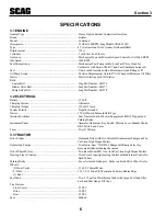 Preview for 10 page of Scag Power Equipment SCAG SCR Operator'S Manual