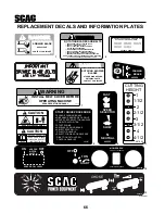 Предварительный просмотр 70 страницы Scag Power Equipment SCAG SCR Operator'S Manual