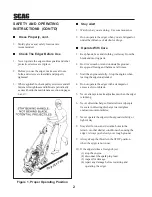 Предварительный просмотр 5 страницы Scag Power Equipment SE-3.5BS Operator'S Manual