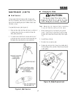 Предварительный просмотр 10 страницы Scag Power Equipment SE-3.5BS Operator'S Manual