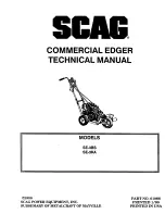 Scag Power Equipment SE-3BS Technical Manual предпросмотр