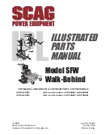 Scag Power Equipment SFW36-16BV Illustrated Parts Manual preview