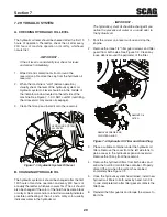 Предварительный просмотр 33 страницы Scag Power Equipment SFZ52-23FS Operator'S Manual