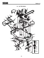 Предварительный просмотр 44 страницы Scag Power Equipment SFZ52-23FS Operator'S Manual