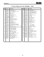 Предварительный просмотр 67 страницы Scag Power Equipment SFZ52-23FS Operator'S Manual