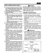 Preview for 4 page of Scag Power Equipment SM-61 Operator'S Manual