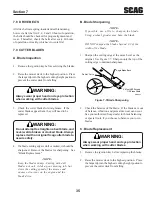 Предварительный просмотр 39 страницы Scag Power Equipment SMT-52A Operator'S Manual