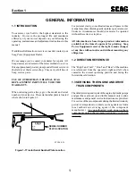 Предварительный просмотр 5 страницы Scag Power Equipment SMTC-40 Operator'S Manual